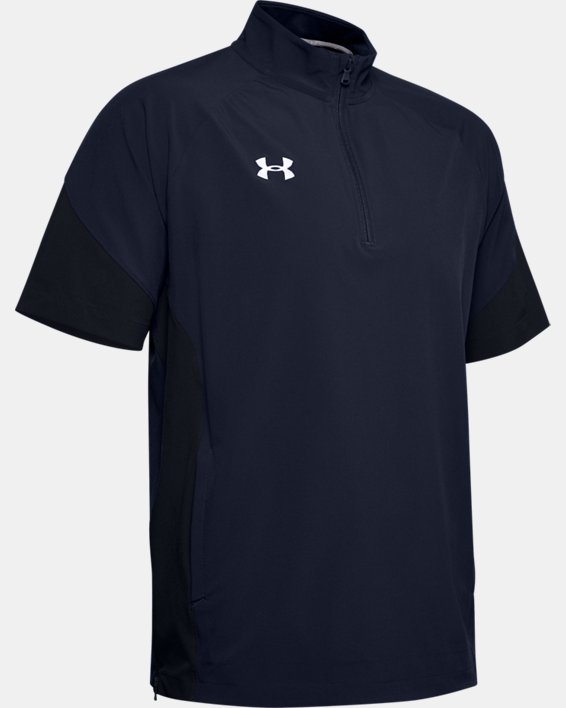 Men's UA Squad Coach's Short Sleeve  Zip