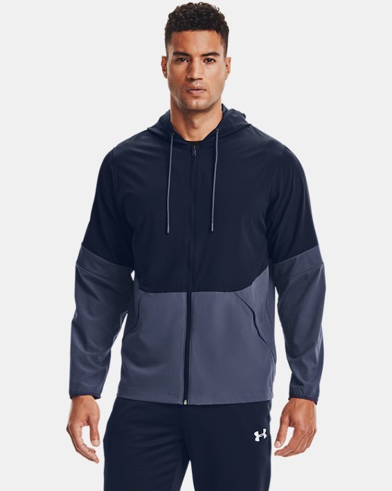 Men's UA Squad Woven Warm-Up Jacket