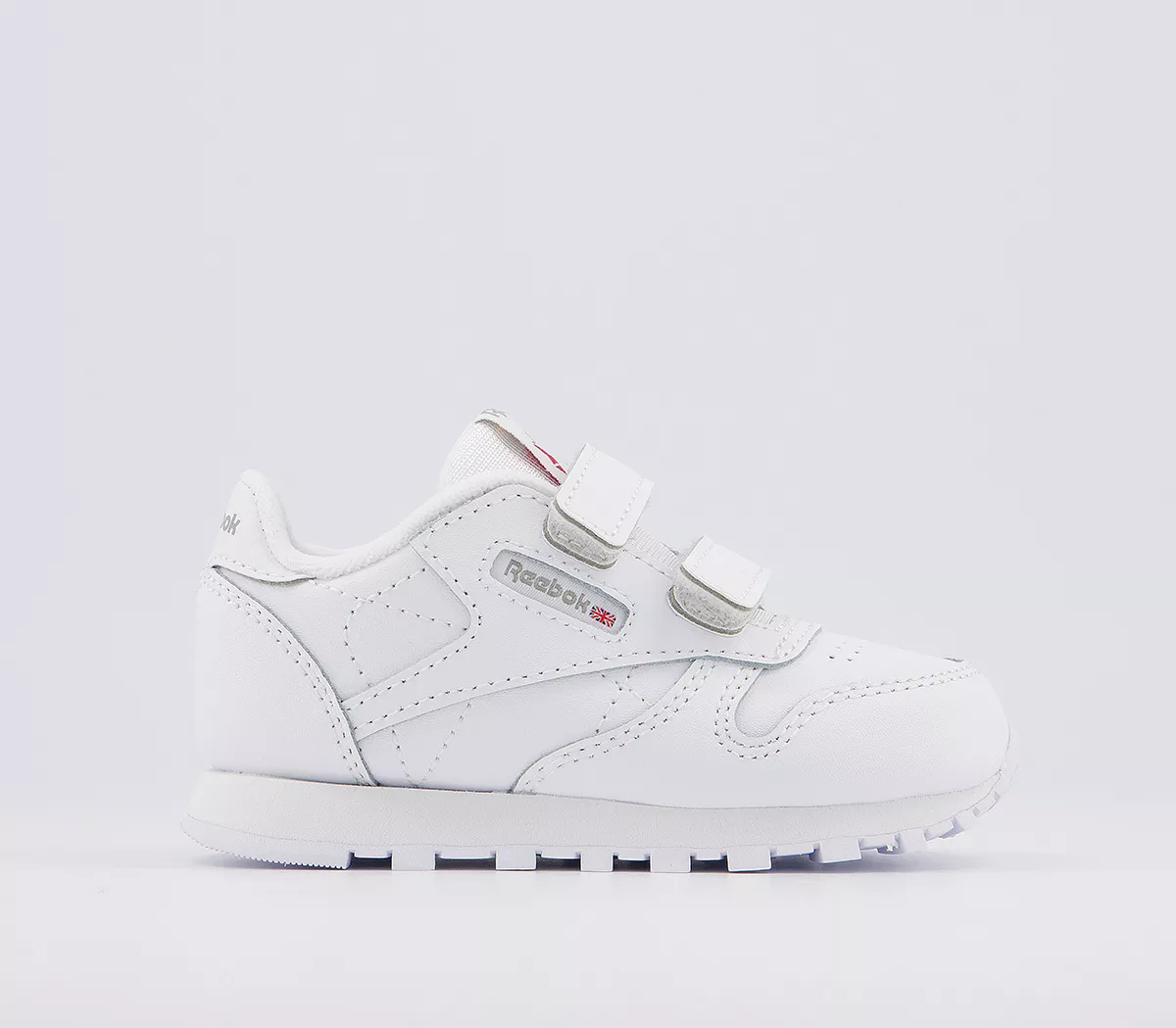 Reebok Classic Leather 2v Trainers White Carbon Vector Blue