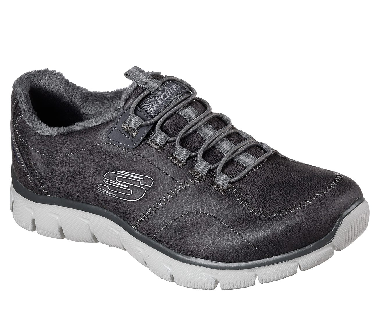 Skechers Women Relaxed Fit: Empire - Latest News Charcoal