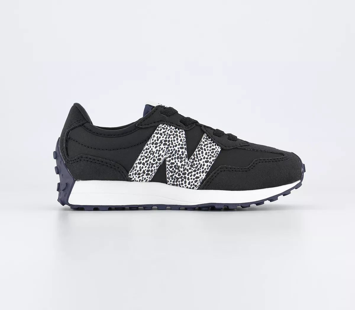 New Balance 327 Kids Trainers  Black Animal