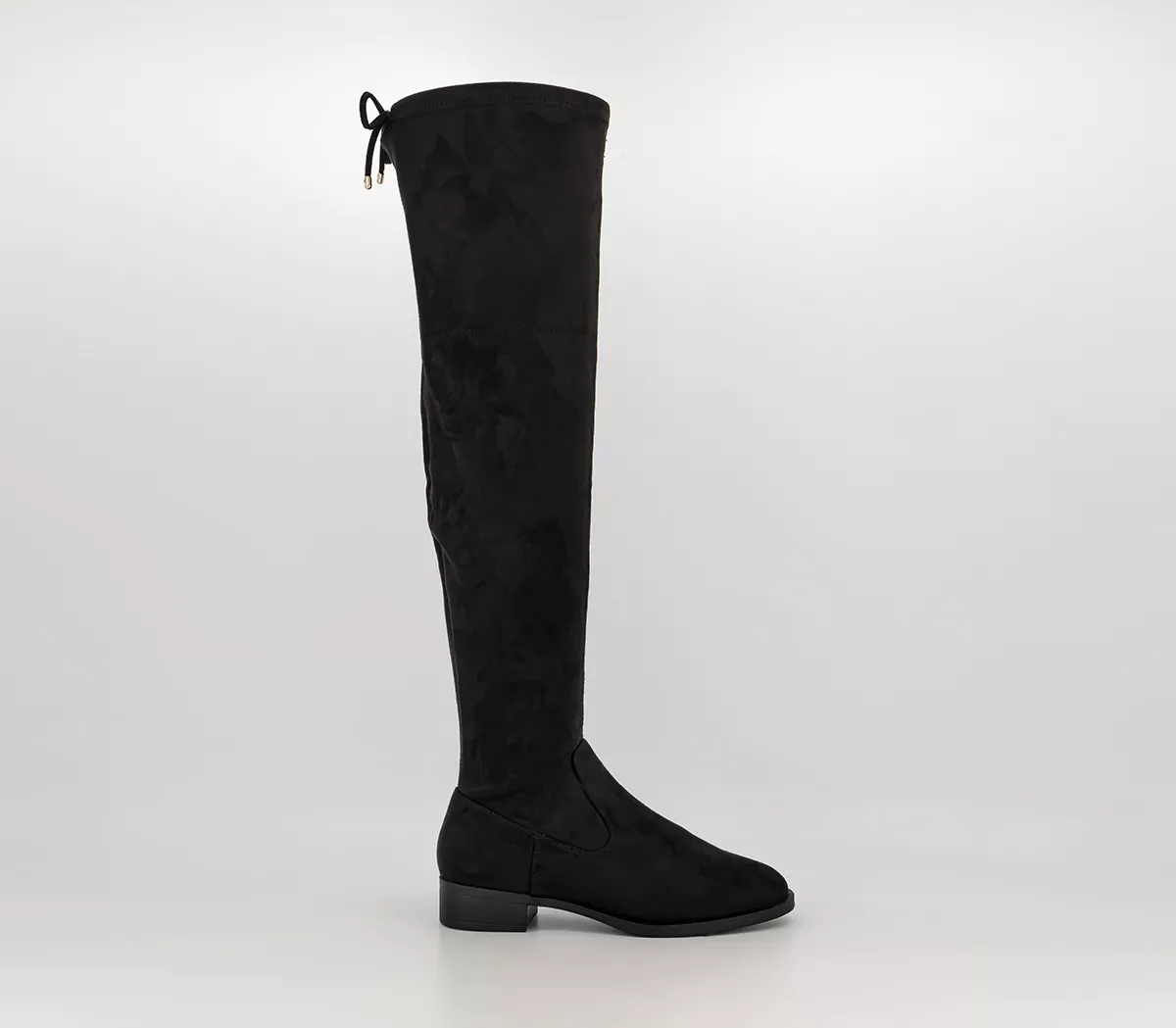OFFICE Wide Fit Kai Stretch Over The Knee Boots Black