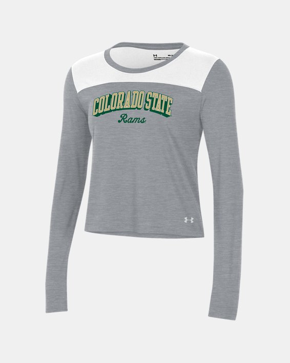 Women's UA Performance Cotton Collegiate Long Sleeve