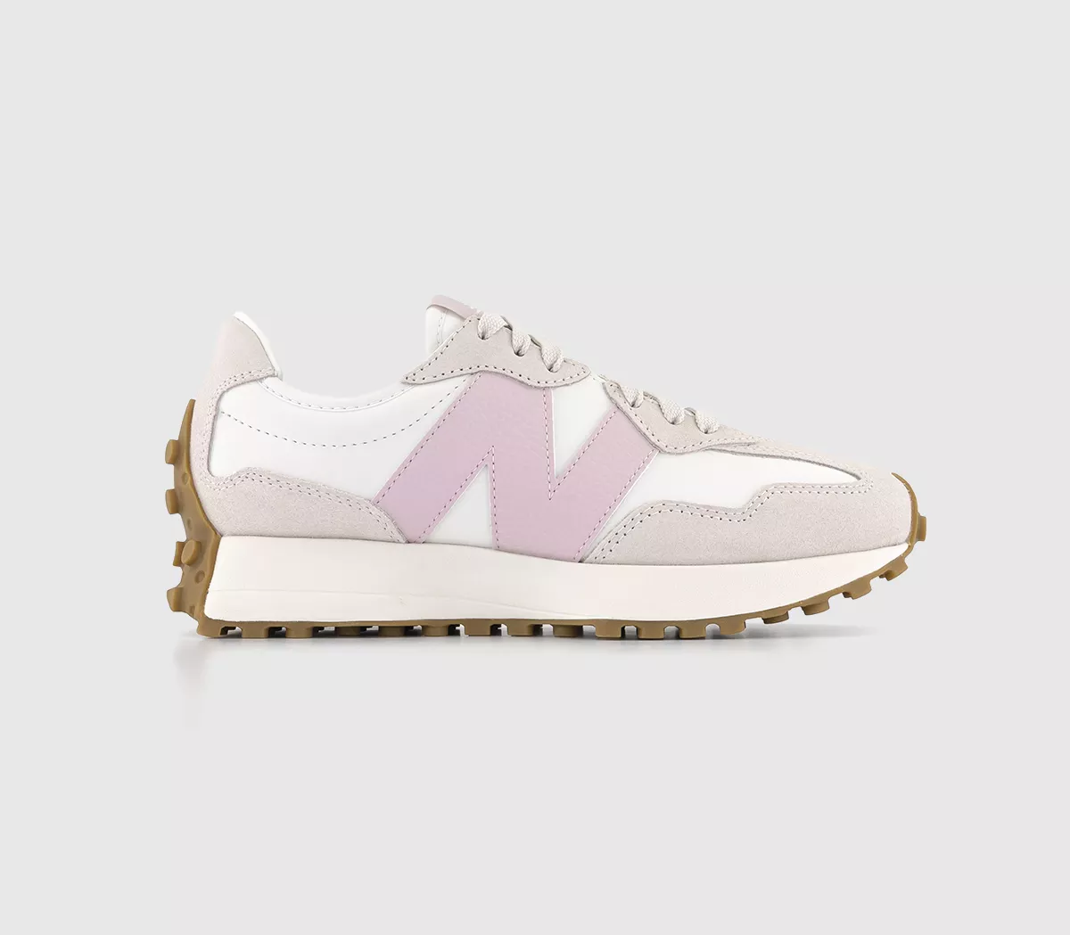 New Balance 327 Trainers December Sky Pink Cream White