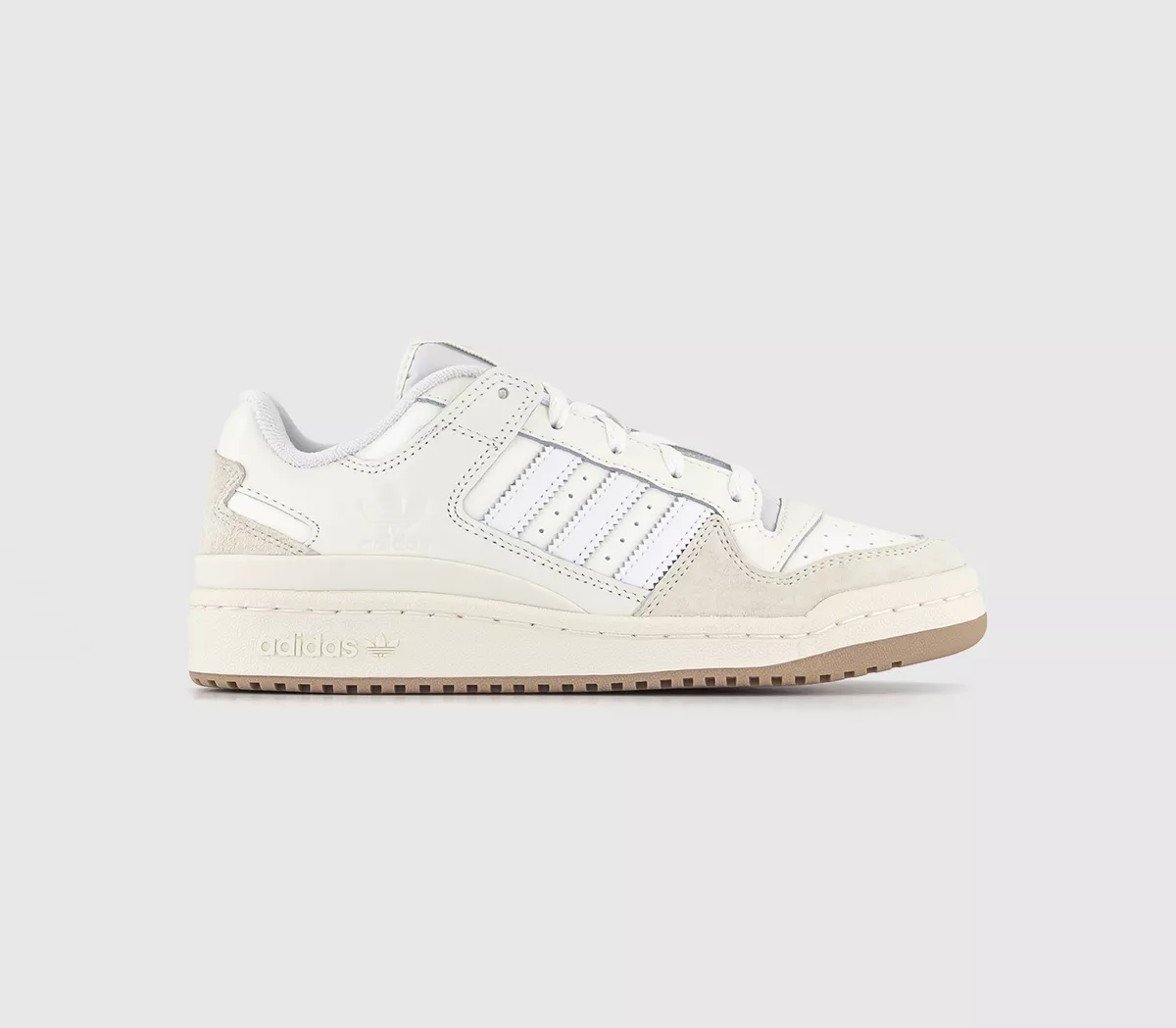adidas Forum 84 Low Trainers Chalk White Cloud White