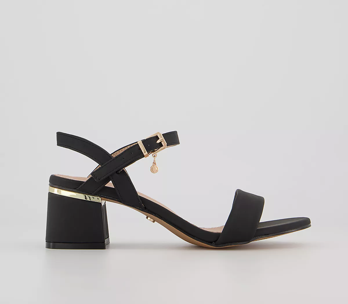 OFFICE Mckenna Two Part Sandals Black