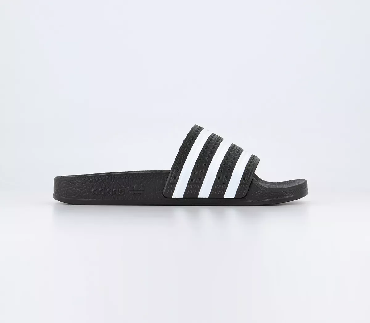adidas Adilette Sliders Black White