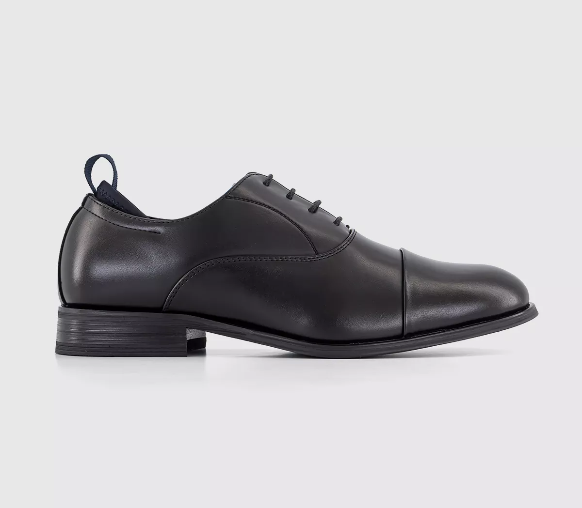 OFFICE Mason Neoprene Detail Comfort Oxford Shoes Black