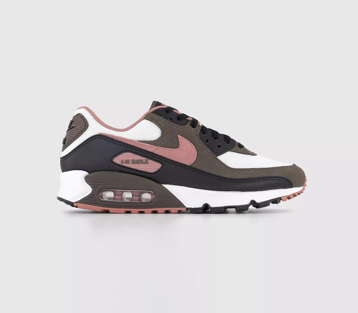 Nike Air Max 90 Trainers Summit White Red Stardust Ironstone