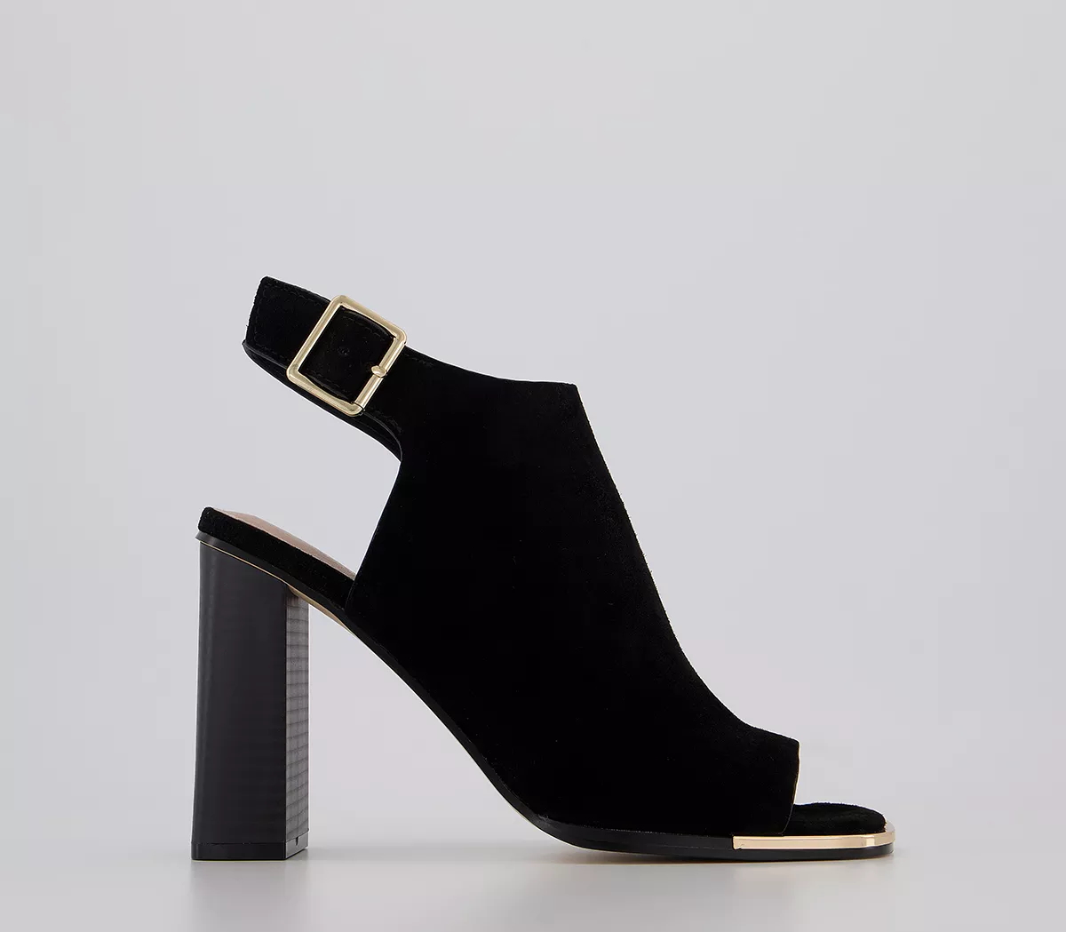 OFFICE Hermione Shoe Boots Black Suede