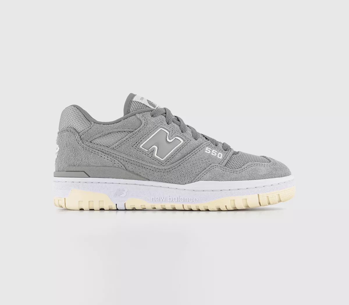 New Balance BB550 Trainers Slate Grey White