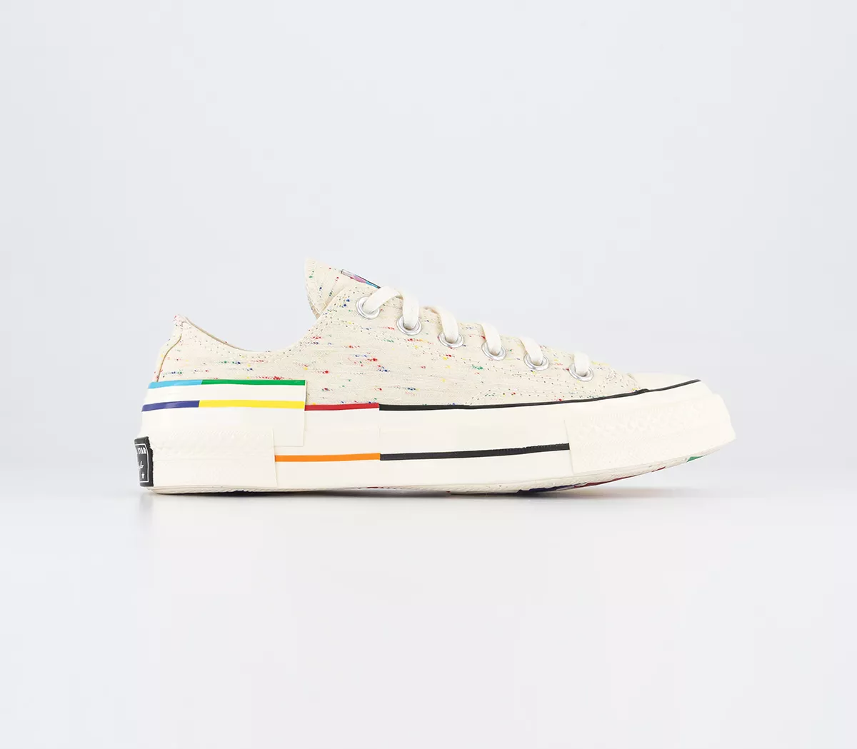 Converse All Star Ox 70 Trainers  Egret Egret Black