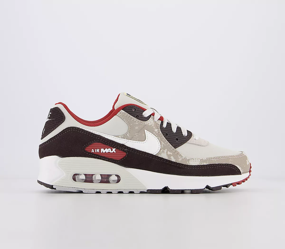 Nike Air Max 90 Trainers Light Bone Summit White Khaki