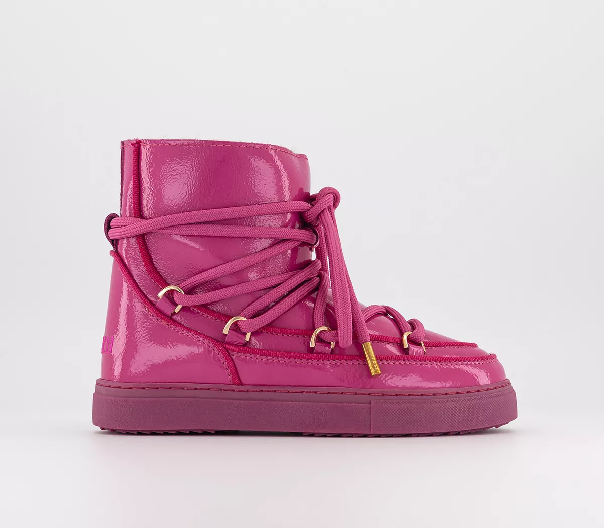 INUIKII Inuikii Full Leather Naplack Boots  Fuchsia