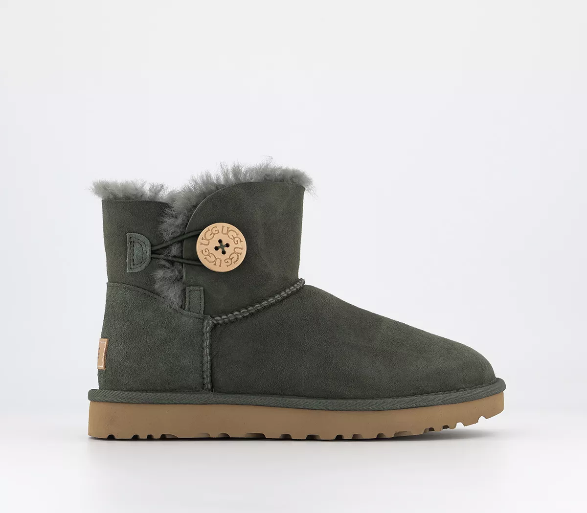 UGG Mini Bailey Button II Boots Forest Night