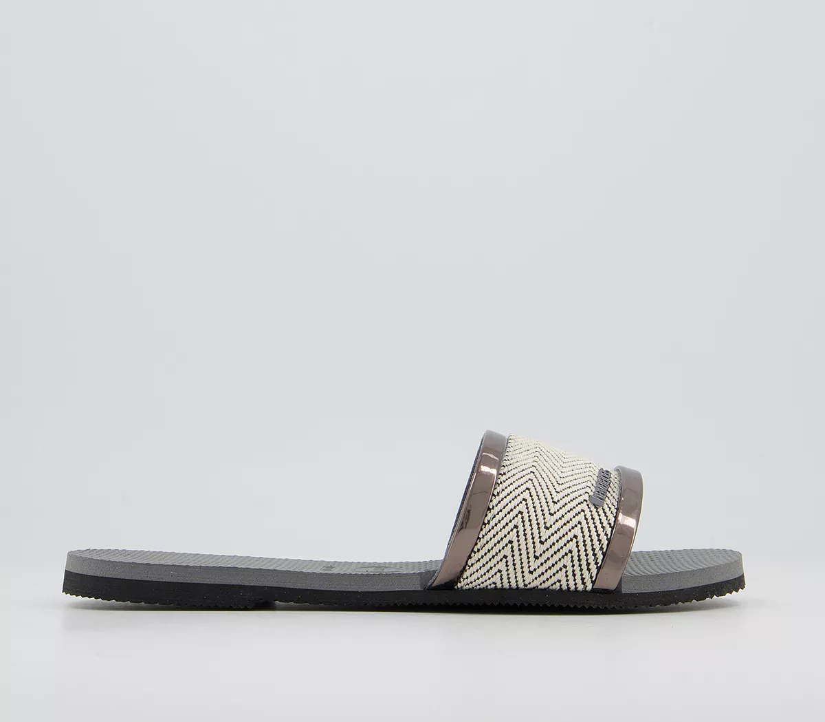 Havaianas You Trancoso Premium Slides Steel Grey