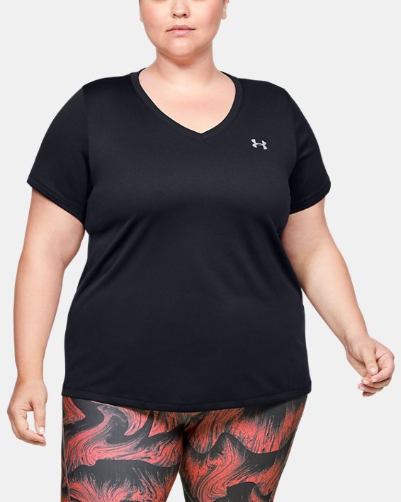 Women's UA Tech Short Sleeve V-Neck