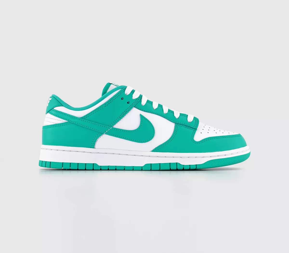Nike Dunk Low Trainers White Clear Jade White