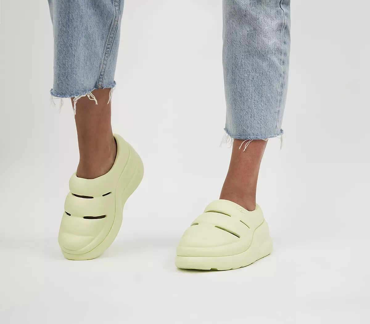 UGG Sport Yeah Clogs Melon Green
