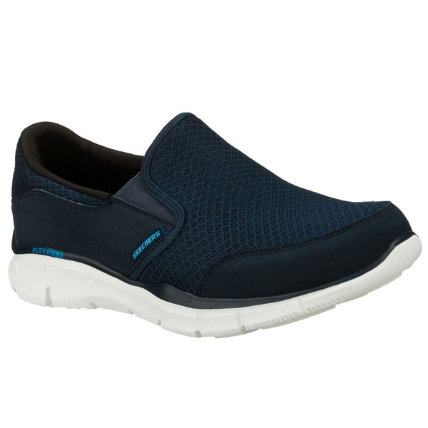 Skechers Men Wide Fit (2E) Shoes - Persistent Navy
