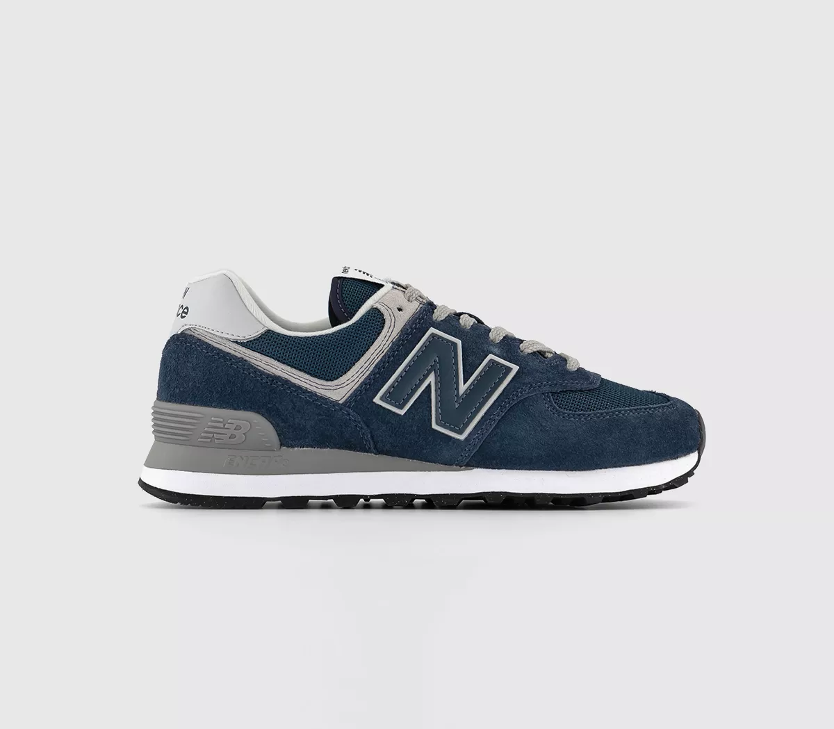 New Balance 574 Trainers  Navy Grey Green Leaf
