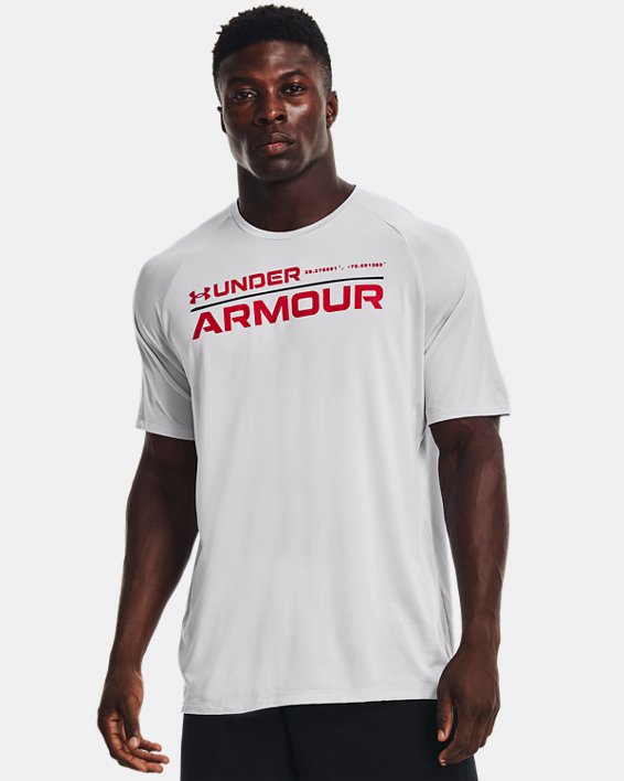 Men's UA Tech 2.0 Wordmark Short Sleeve