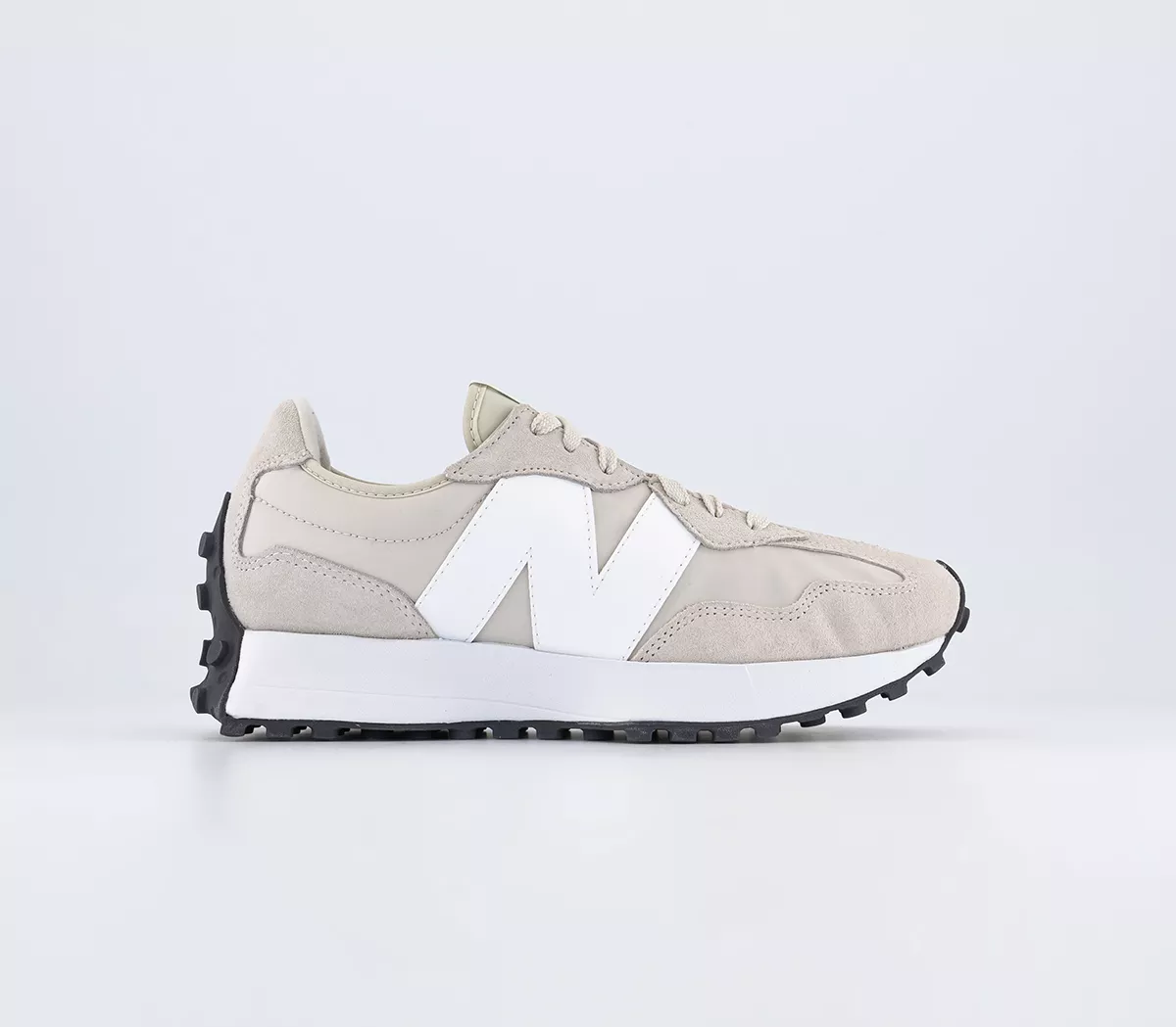 New Balance 327 Trainers  White Off White