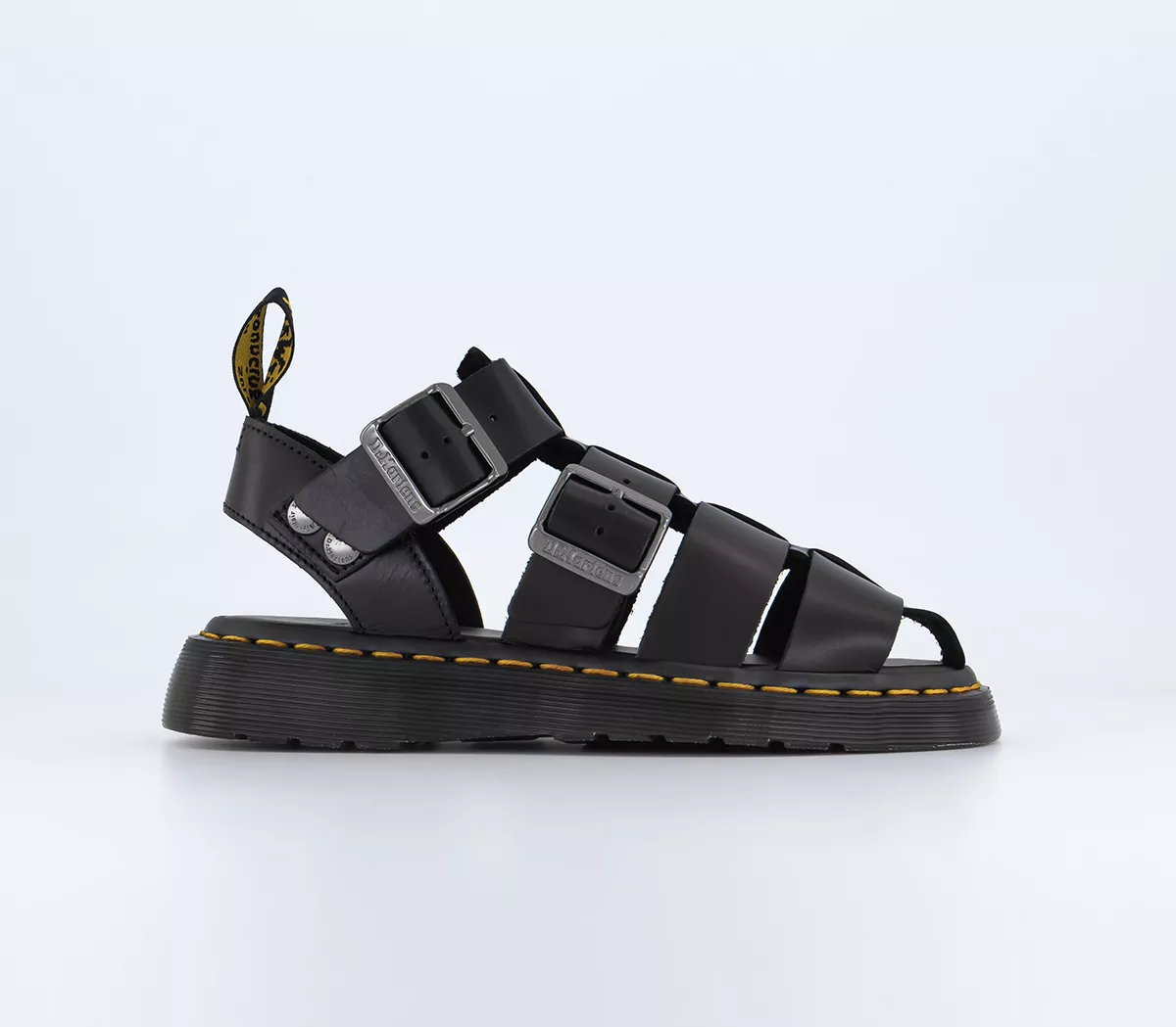 Dr. Martens Garin Sandals Black Brando