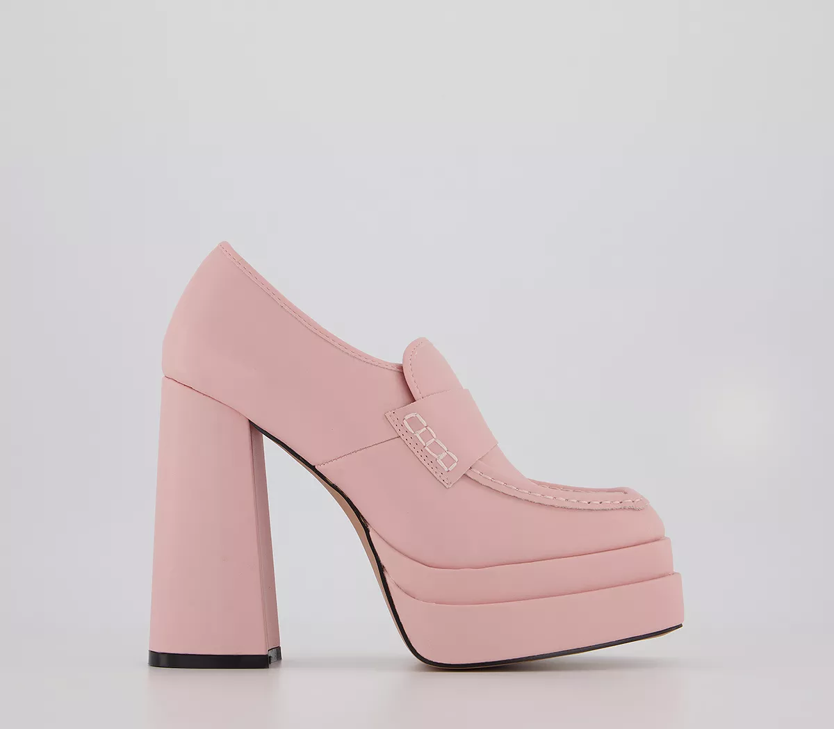 Raid Fancy Platform Loafers Pink