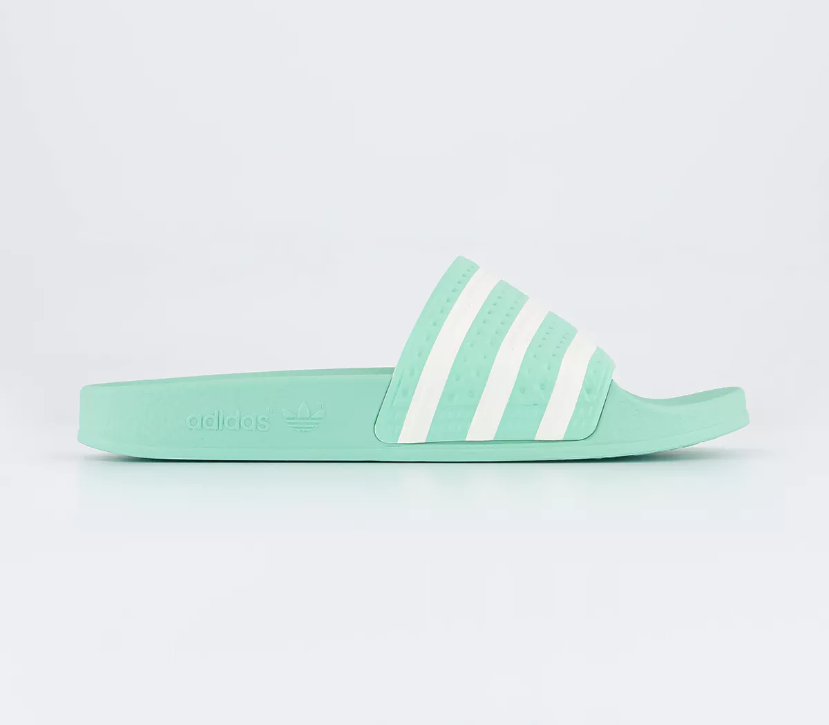 adidas Adilette Sliders Pulse Mint Off White Pulse Mint