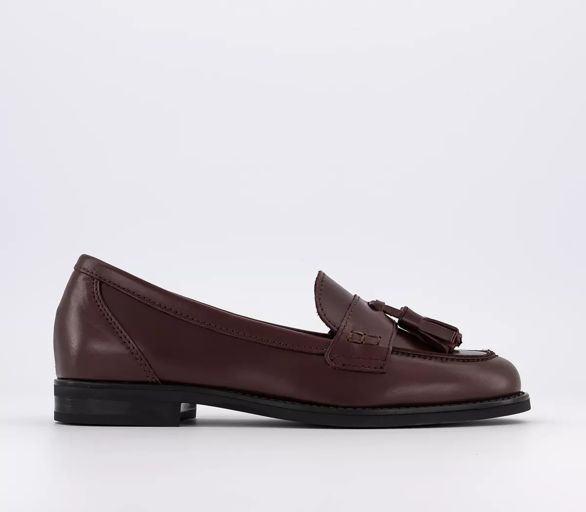 OFFICE Florin Tassel Loafers Burgundy Leather