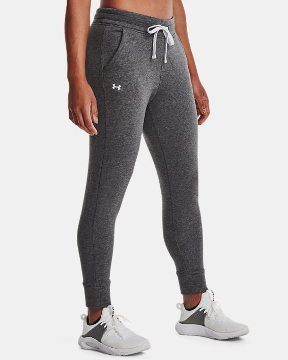 Women's UA Rival Fleece Tapered Pants