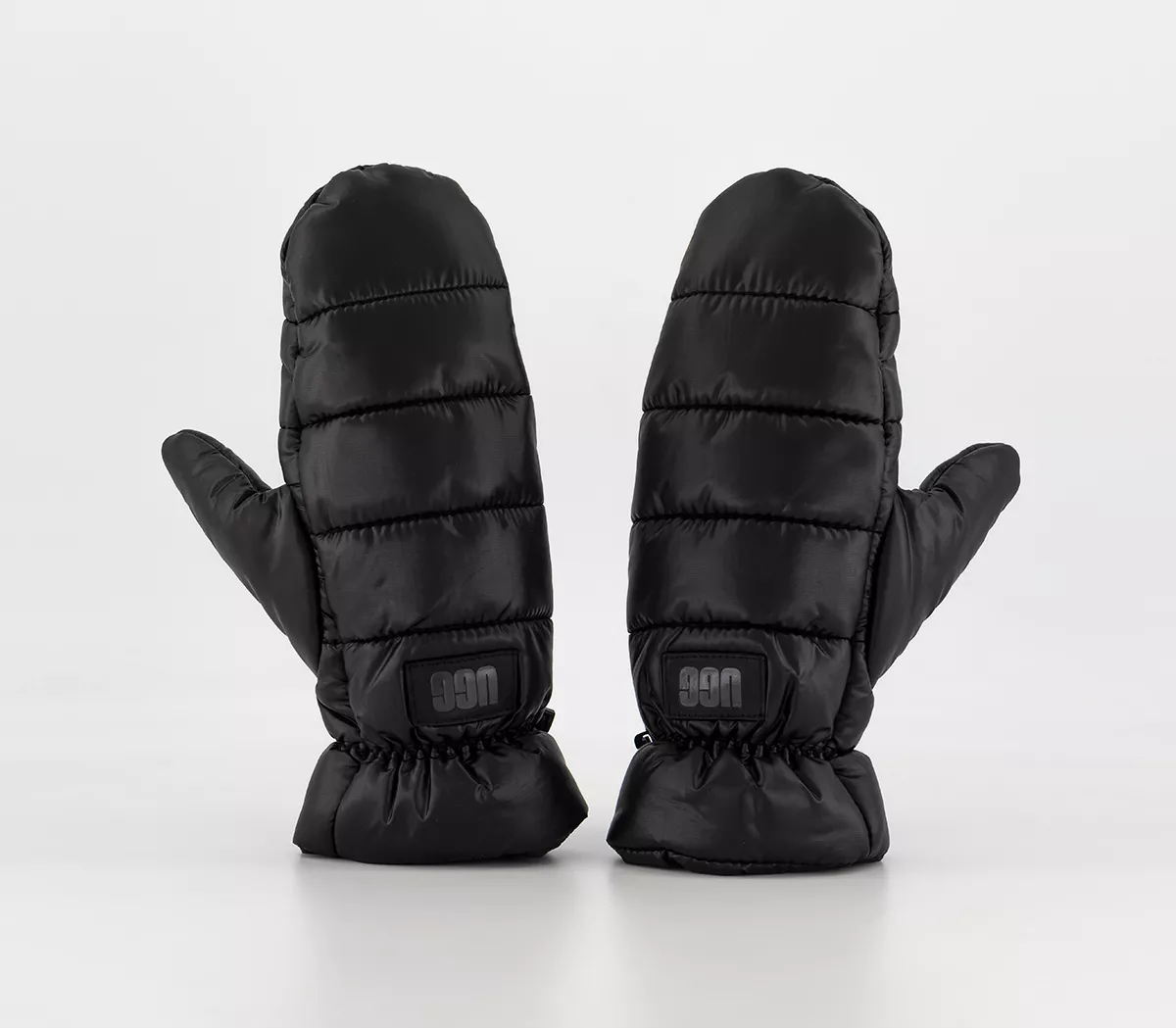 UGG Puff Yeah Mittens Black
