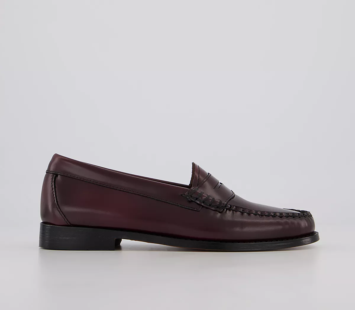G.H Bass & Co Weejun Penny Loafers W Wine Lthr