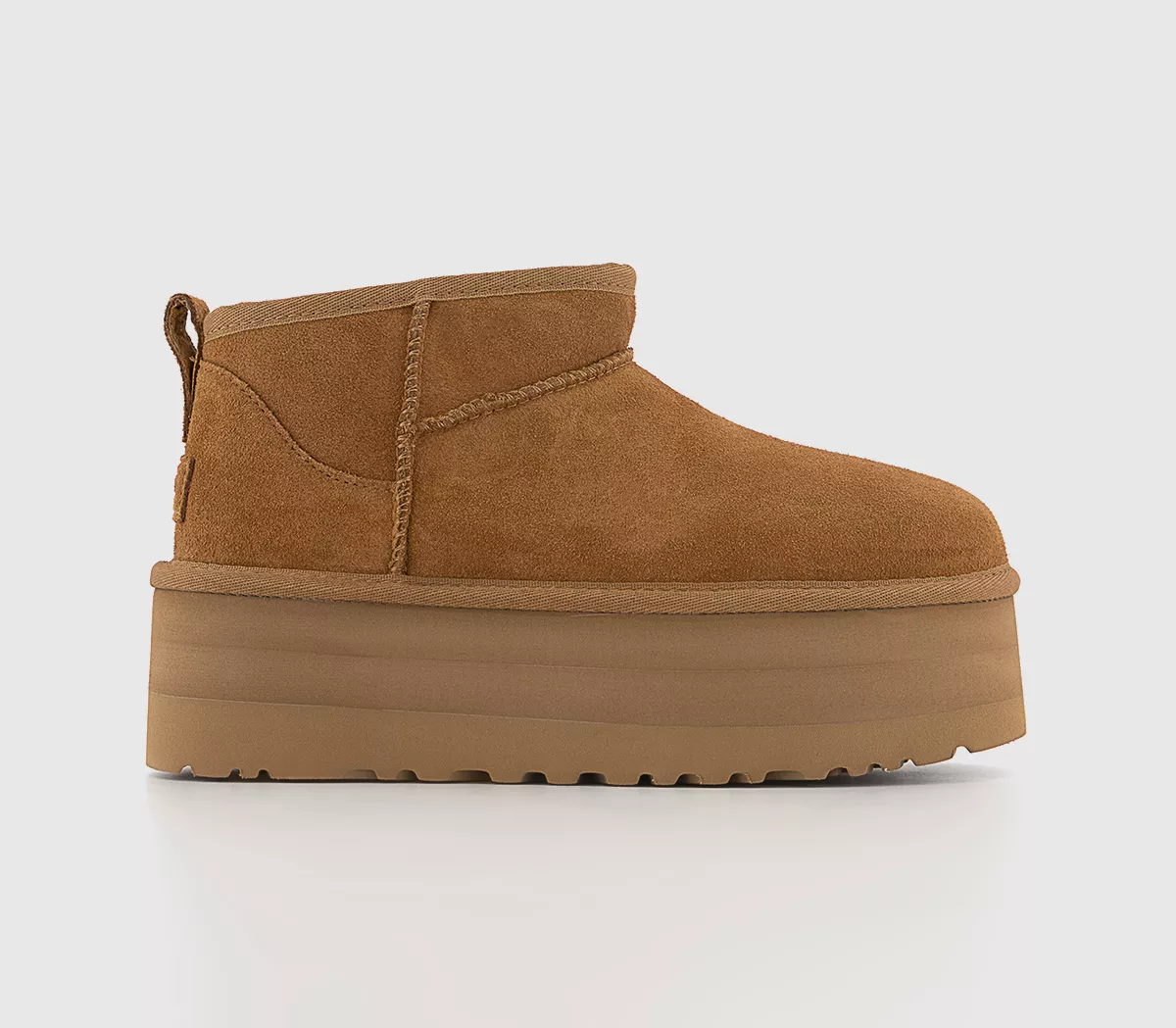 UGG Classic Ultra Mini Platform Boots Chestnut