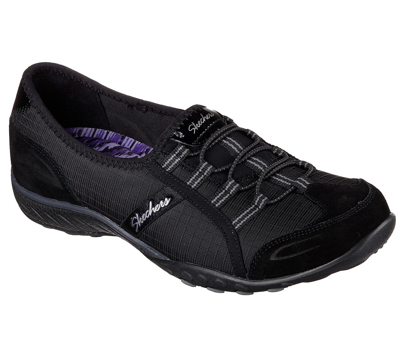 Skechers Women Relaxed Fit: Breathe Easy - Allure Black