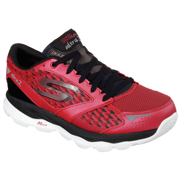 Skechers Men Extra Wide Fit (4E) Shoes - Ultra Red/Black