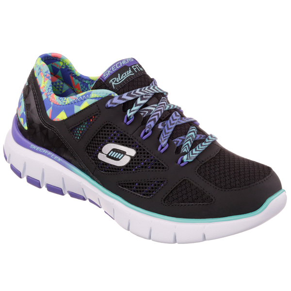 Skechers Women Relaxed Fit: Skech-Flex - Ultimate Reality Black/Multi