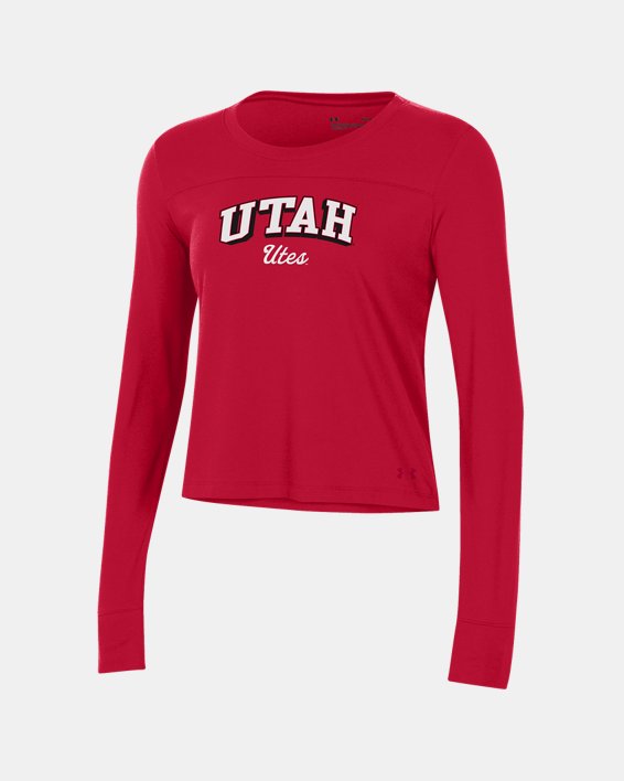 Women's UA Performance Cotton Collegiate Long Sleeve