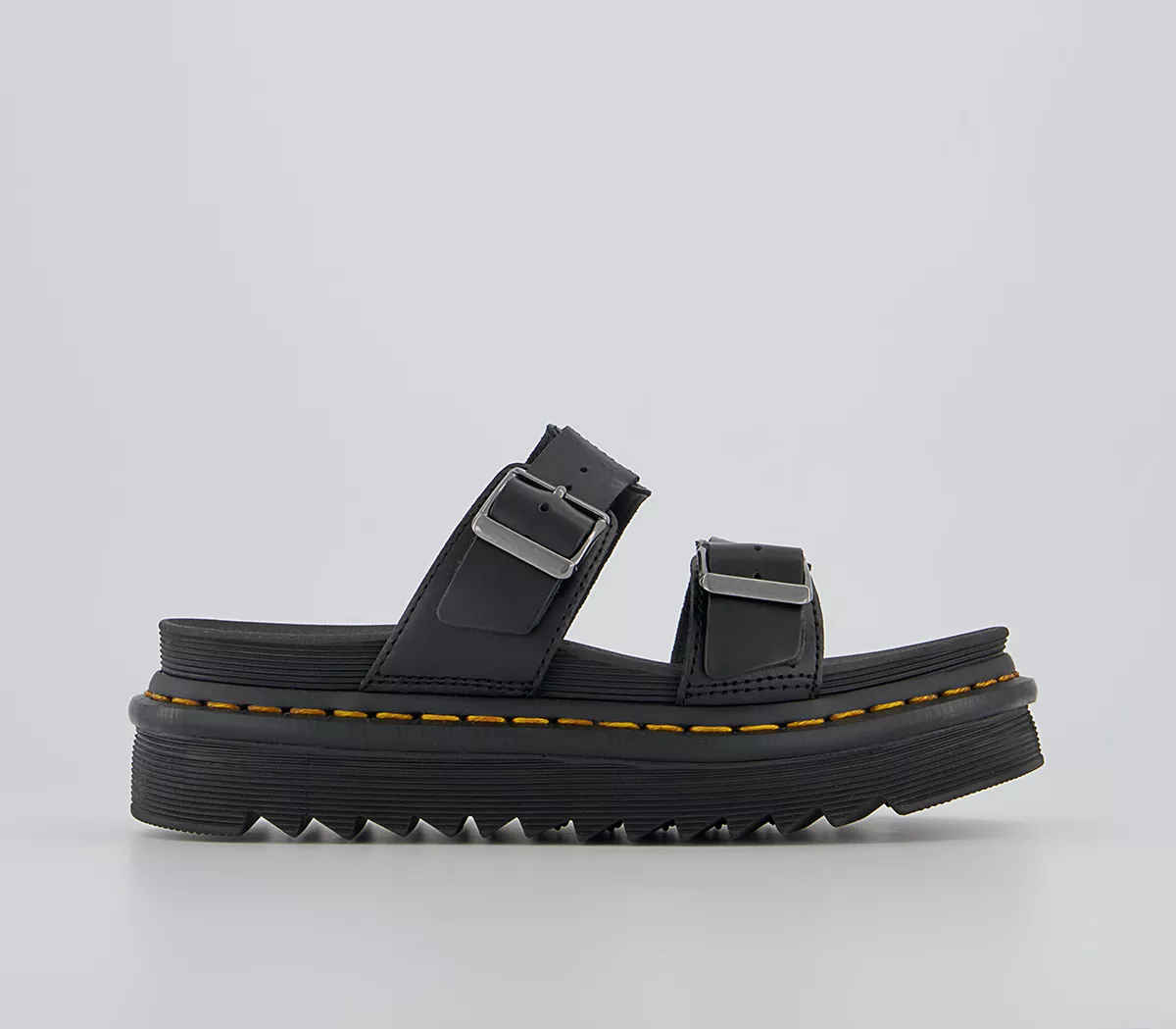 Dr. Martens Myles Slides Black Brando