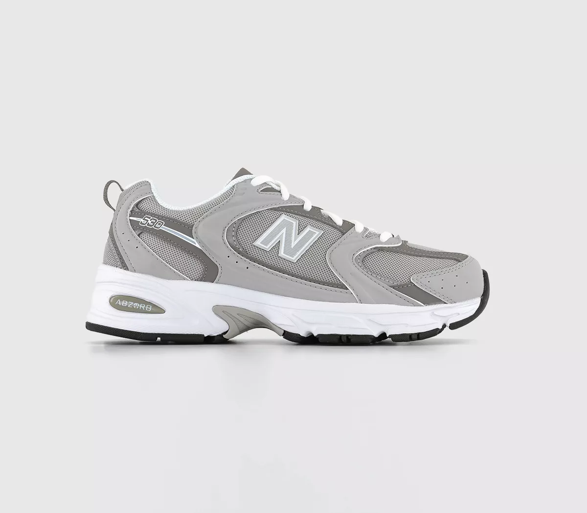 New Balance Mr530 Trainers Grey Silver White