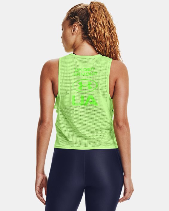 Women's HeatGear Armour Muscle Mesh Tank