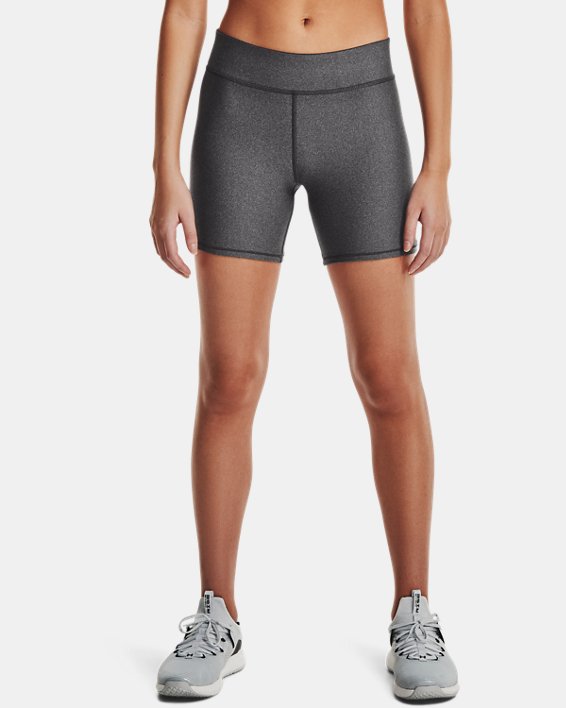 Women's HeatGear Armour Mid-Rise Middy Shorts