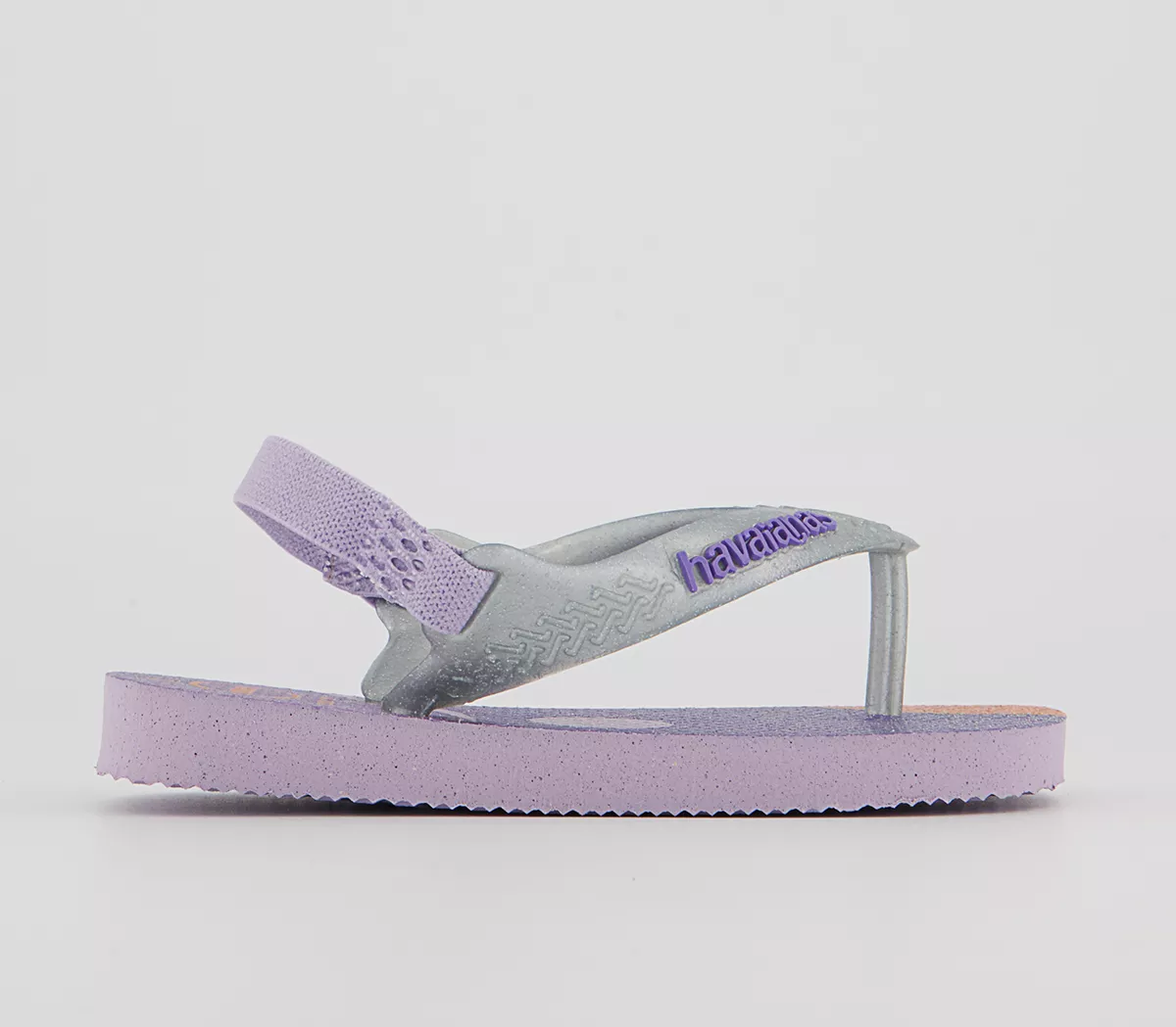 Havaianas Baby Brazil Flip Flops Glow Lilac