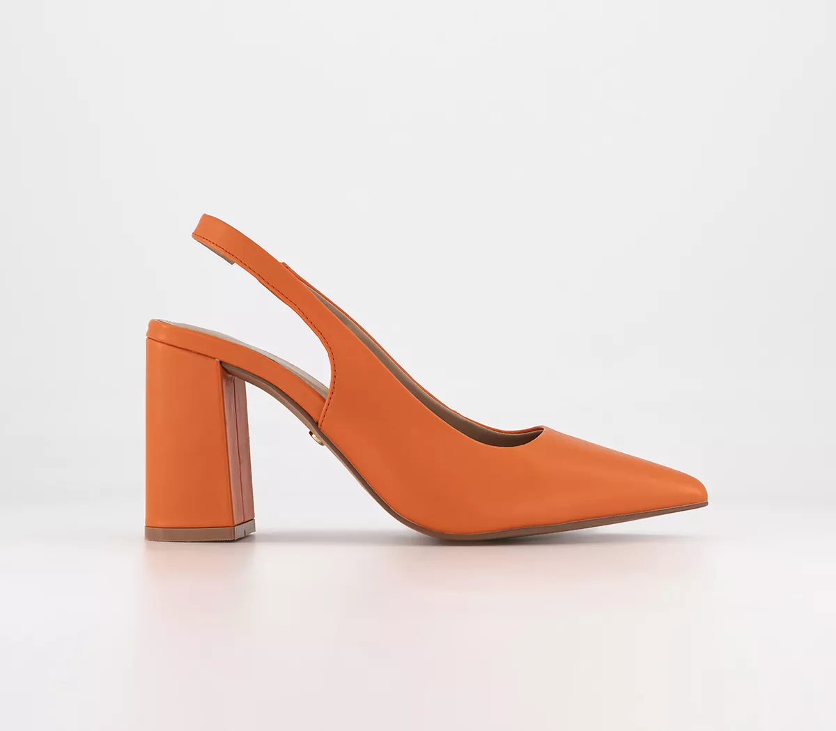 OFFICE Maestro Slingback Court Heels Orange