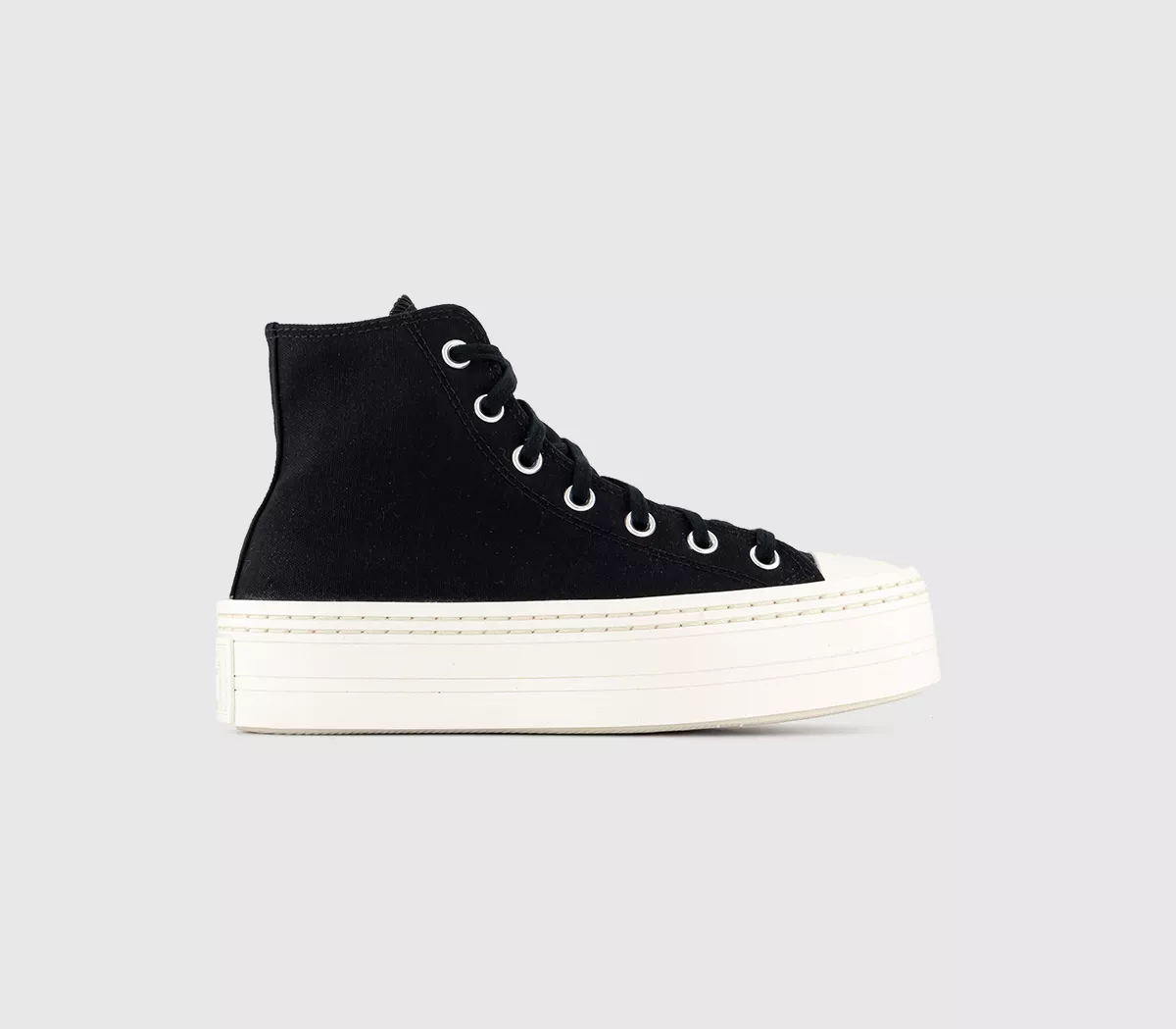 Converse Chuck Taylor All Star Modern Lift Trainers  Black Black Egret
