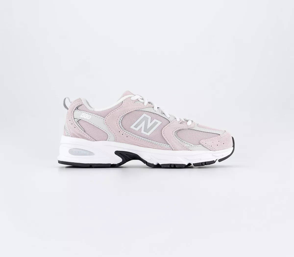 New Balance Mr530 Trainers Stone Pink White Grey