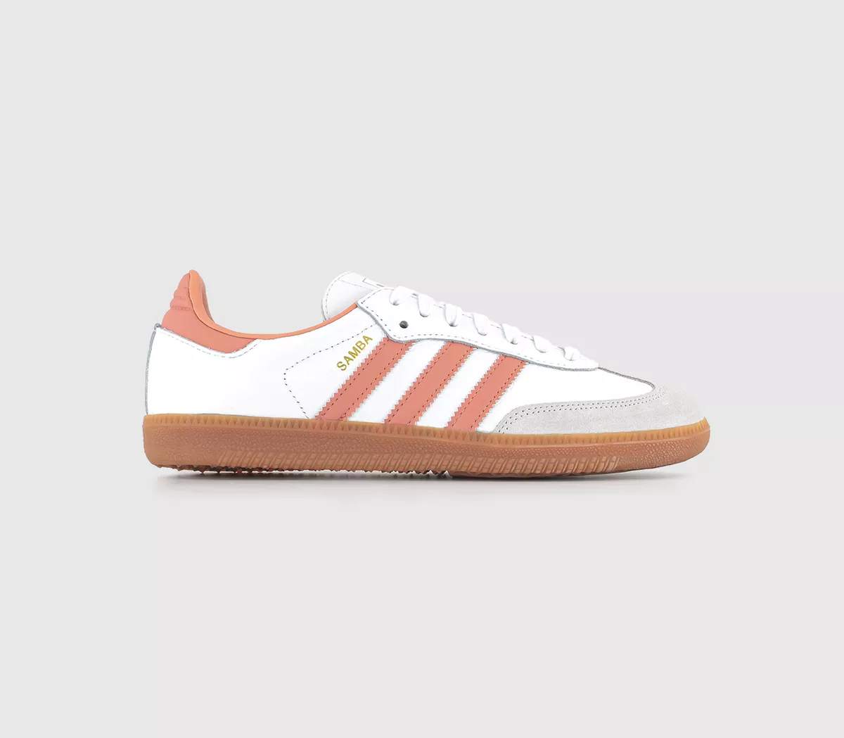 adidas Samba OG Trainers White Wonder Clay Crystal White