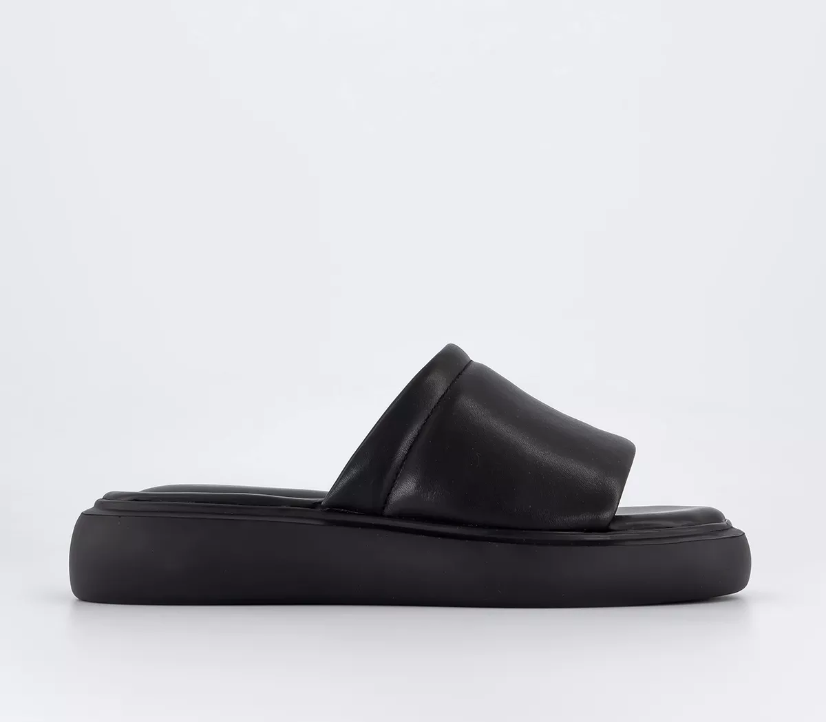 Vagabond Shoemakers Blenda Slide Mules Black Leather