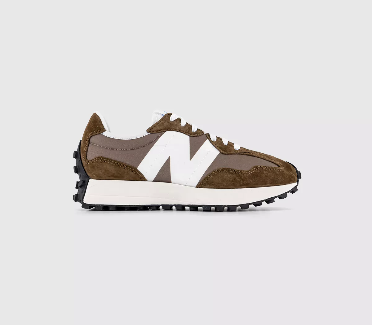 New Balance 327 Trainers Dark Earth Brown Offwhite